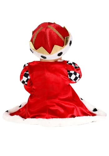Disfraz infantil Reina de Corazones para bebés miniatura 2