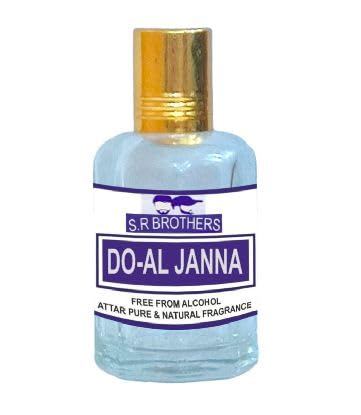 Huile parfumée longue durée DO-AL JANNA en verre précieux