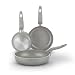 KASANOVA Set padelle antiaderenti Made in Italy - 3 pezzi