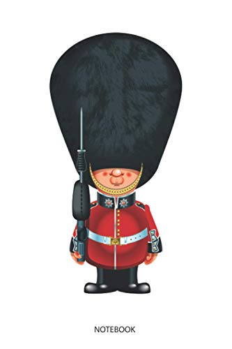 London Queen Guard Fashion Style Journal Notebook Souvenir Diary: 100 Blank Ruled Pages 6x9 inch: I Love London, London Gifts and souvenirs, Great ... Big Ben tower, London Eye And Tower Bridge
