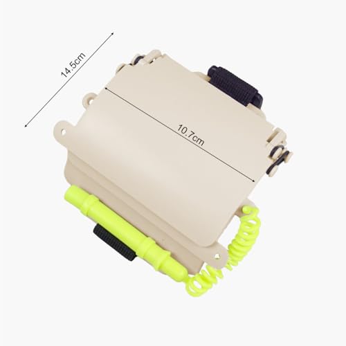 Pizarra luminosa de buceo Lomo tablilla de muñeca para anotaciones 4