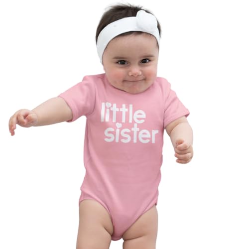 NYC FACTORY Little Sister Bodysuit (Pink, 0m)