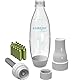 BROWIN® Wassersprudler SodaJoy 312022 | Set mit 10 CO2-Patronen | Sprudelwasser einfach selbst gemacht | Umweltfreundliche Alternative zu Einwegflaschen | Inklusive nachfüllbarer CO2-Patronen