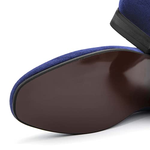 Image of Meijiana Mens Loafers Wedding Dress Shoes Slip-On Loafers for Men Tuxedo Suit Shoes
