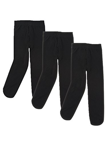 Image of Luvable Friends Baby Girls' Nylon Tights, 3 Pack