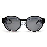 JOO'RTI Polarized Sunglasses Over-Glasses Women Men Fitover Wrap-around Fit-over Uv-protection Round Tortoise