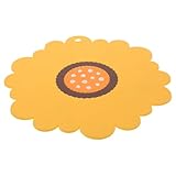 Sets de table en forme de tournesol : multifonctionnels, ils servent à la fois de dessous de plat pratique et de jolie décoration de table