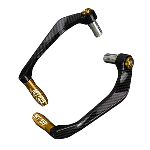Protège-mains moto MT03 jaune : bouclier de protection leviers 2015-2025