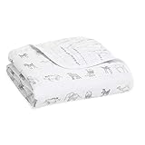 aden + anais Essentials Dream Blanket, Muslin Baby Blankets for Girls & Boys, Ideal Lightweight Newborn Nursery & Crib Blanket, Unisex Toddler & Infant Bedding, Shower & Registry Gift, Sunshine