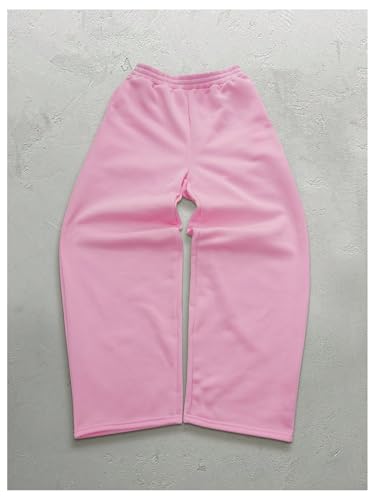 Verdusa Women's Wide Leg Baggy Sweatpants Casual Athletic Pants with Pockets Winter Clothes College Outfits4