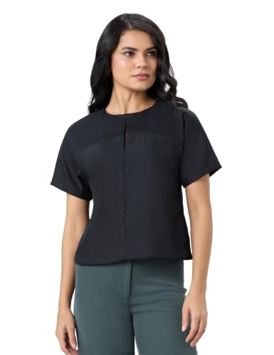 Image of Symbol Premium Women's Crop Top (Relaxed Fit | Stylish | Desk-to-Dinner) (Available in Plus Sizes)