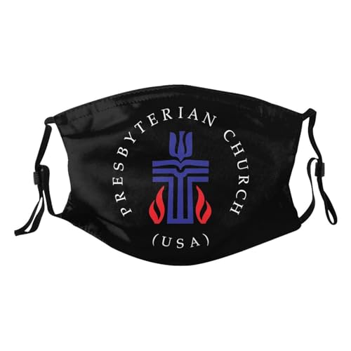 Presbyterian Church Cross Seal Adult Dust Mask Adjustable Dust Face with 2 Filter65
