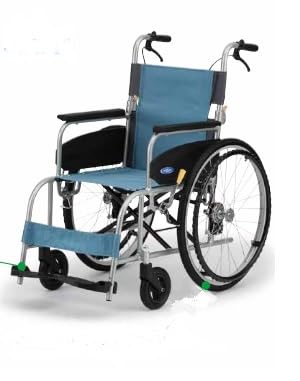 日進医療器 NEO-1β アルミ製車いす 自走用 背折れ ノーパンクタイヤ仕様