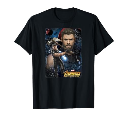 Marvel Infinity War Thor Galaxy Protector Graphic T-Shirt T-Shirt