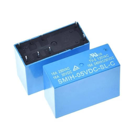 Relais 6 broches 250V 16A SMIH-05VDC-SL-A haute performance