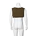 Classic Green Monster Cosplay Costume Ogre Costume Knitted Sweater Vest for Adult (XXL/XXXL, Brown)