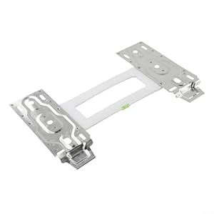 Verstellbare Wandhalterung mit Füllstandsanzeige für geteilte Klimaanlage, Inneneinheit, Edelstahl und Aluminium, silberfarben, 32 x 20 cm