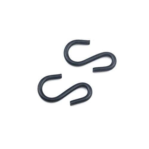 T Tulead Mini Hooks S Shaped Hanger Hooks Wire Hooks Utility Iron Hooks 19Mm Length,1.8Mm Thickness,Pack Of 40 For Jewelry Craft Key #TOP2