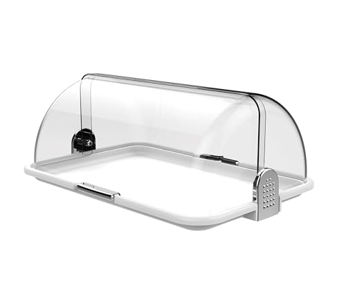 BIESSE Panera, Polybox Grande, Silver Blanco, Plastico, 44,2x31.5x19.5 cm