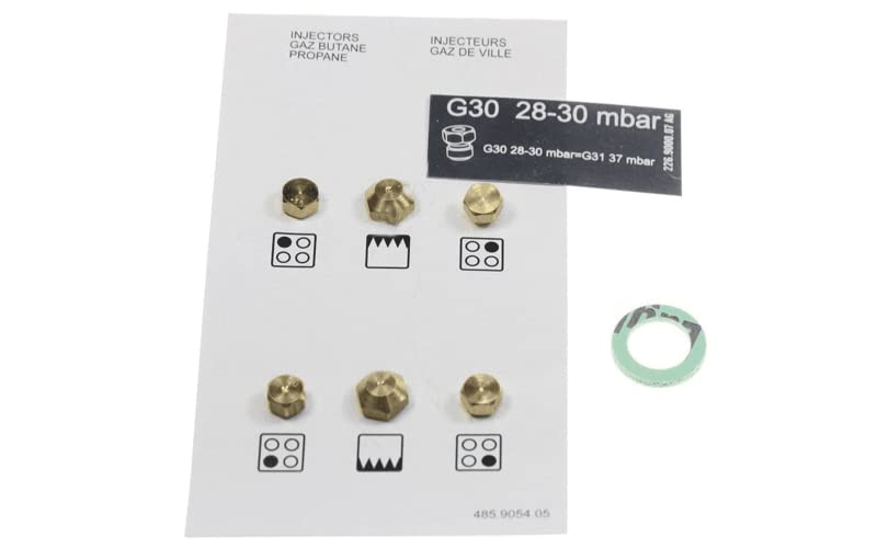 SACHET INJECTEURS GAZ BUTANE POUR CUISINIERE BEKO - 4431910051