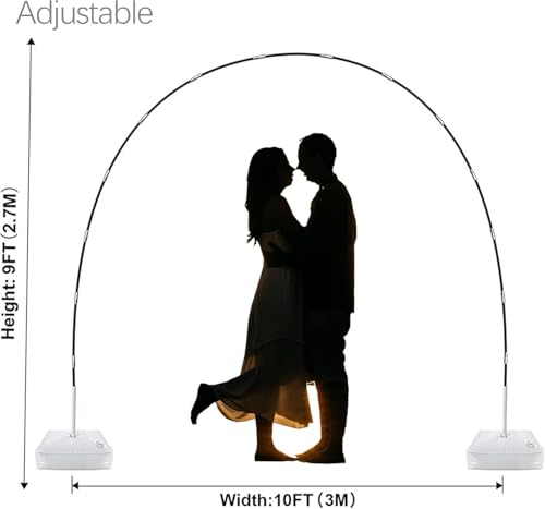 Kit de arco de globos de 9 pies con 50% de descuento