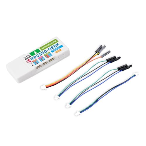 Placa de desarrollo RP2350 con pantalla integrada de 14 pulgadas y depuración USB en microcontrolador RP2350