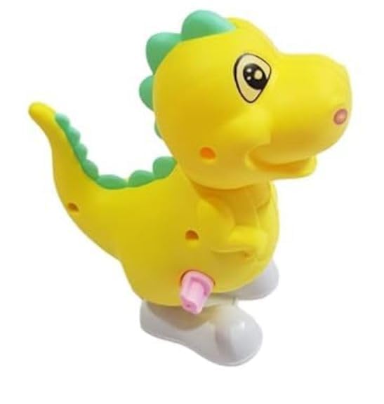 Key Operated Dinosaur Toy Jumping Full Funny for Kids Girls Boys Birthday Return Gift Christmas Present (Color Sent As Per Stock) (Pack of 1)-image-4