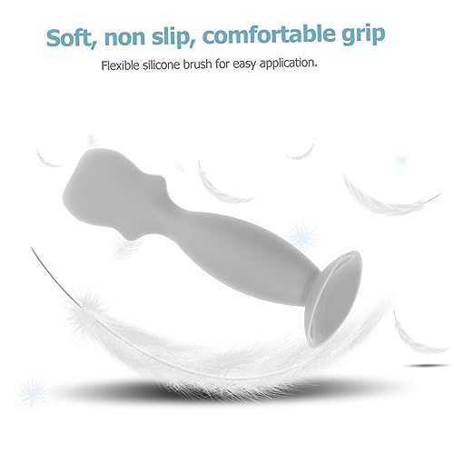 GRIRIW Applikator Für Hunde Faltencreme Flexibler Pinsel Für Tränenfleckenpaste Spatel Für Cremeauftrag Kompakt Und Diskret Für Unterwegs Und Everyday Use