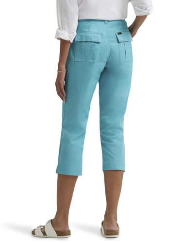 Image of Lee Women's Ultra Lux Comfort with Flex-to-go Utility Capri Pant