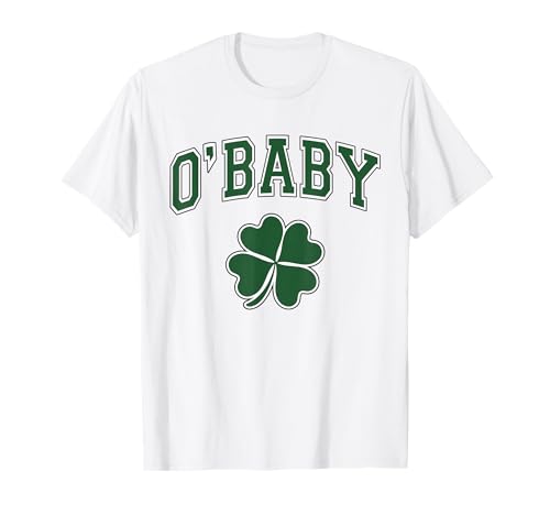 St. Patrick's Day Pregnancy Announcement O'Baby St Patty's T-Shirt