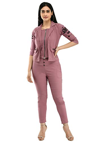 Image of Neysa Women's Cotton Lycra Regular Dress with Mask
