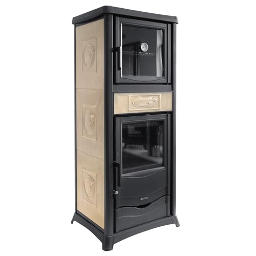 Nordica - Termostufa A Legna Nordica Termorossella Plus Forno Dsa 4.0 Liberty Panna - 31098 - 2