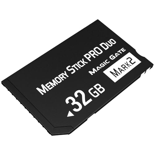 MS 32GB Memory Stick Pro Duo Mark2,High Speed 32GB Memory Stick Duo Card Compatible with PSP Memory Stick Cards (32gb)