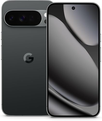 Google Pixel 10 Pro XL - Unlocked Android Smartphone with Gemini, Triple Rear Camera, 24+ Hour Battery and 6.8" Super Actua Display - Obsidian, 512GB (Renewed)