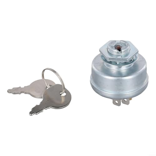 Emiif Interruptor de arranque de encendido para cortacésped de tractor para 725-0267A para Murray para Roper 5 llaves de terminal