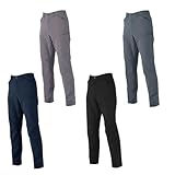 [CO-COS] [コーコス] ストレッチ スラックス A-7063 春夏 作業服 帯電防止 反射 5L 1ネイビー