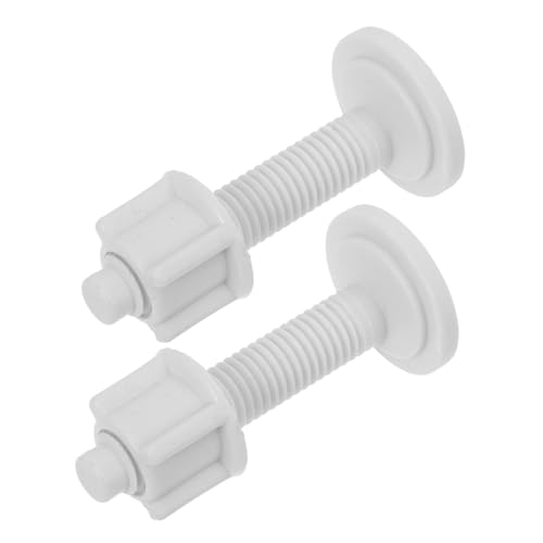 Ipetboom 2個 トイレ便座用プラスチック膨張ボルト 耐久性と安定性確保 取り付け簡単 便座固定交換部品 ユニバーサルトイレ部品