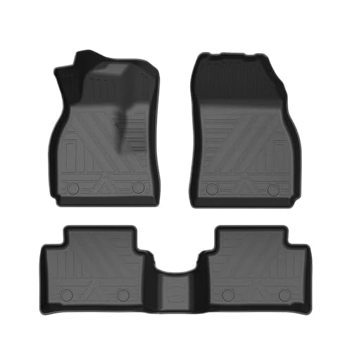 Tapis de sol de voiture pour Buick Regal 2009-2016 LHD en format plateau noir