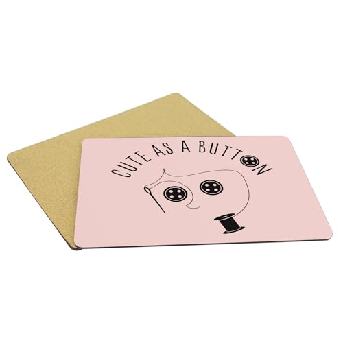 Sets de table souple dessous en liège napperons rose grand format pour cuisine - 5