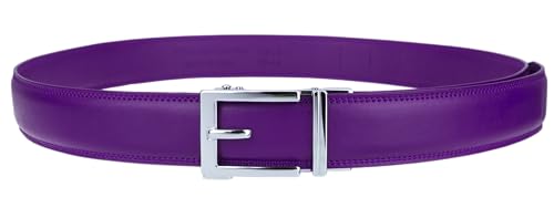 Gelante Ratchet Belt for Men, Mens Belts Leather 1.3'' Adjustable Trim to Fit Dress Belt3