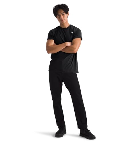 THE NORTH FACE Men's Adventure Tee | Lightweight & Stretchy Shirt With Set-in Sleeves & Heat Transfer Logo4