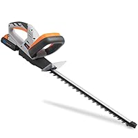 VonHaus Hedge Trimmer Cordless – Cutter for Hedges, Bushes, Branches, Shrubs – 20V Battery, 45cm Blade, Charger, Dual Action Blades, Blade Cover, Lightweight, Soft Grip Handle