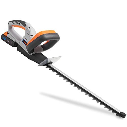 VonHaus Hedge Trimmer Cordless – Cutter for Hedges, Bushes, Branches, Shrubs – 20V Battery, 45cm...