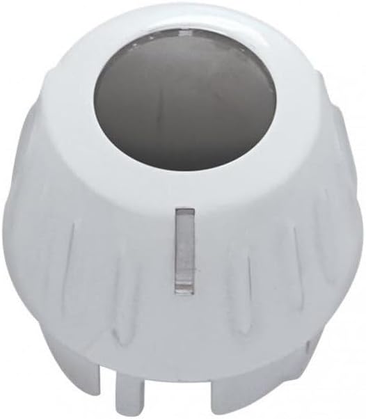 Technical Precision Replacement for Kenworth W900L Year 2023 Chrome Plastic Outer AC KNOB