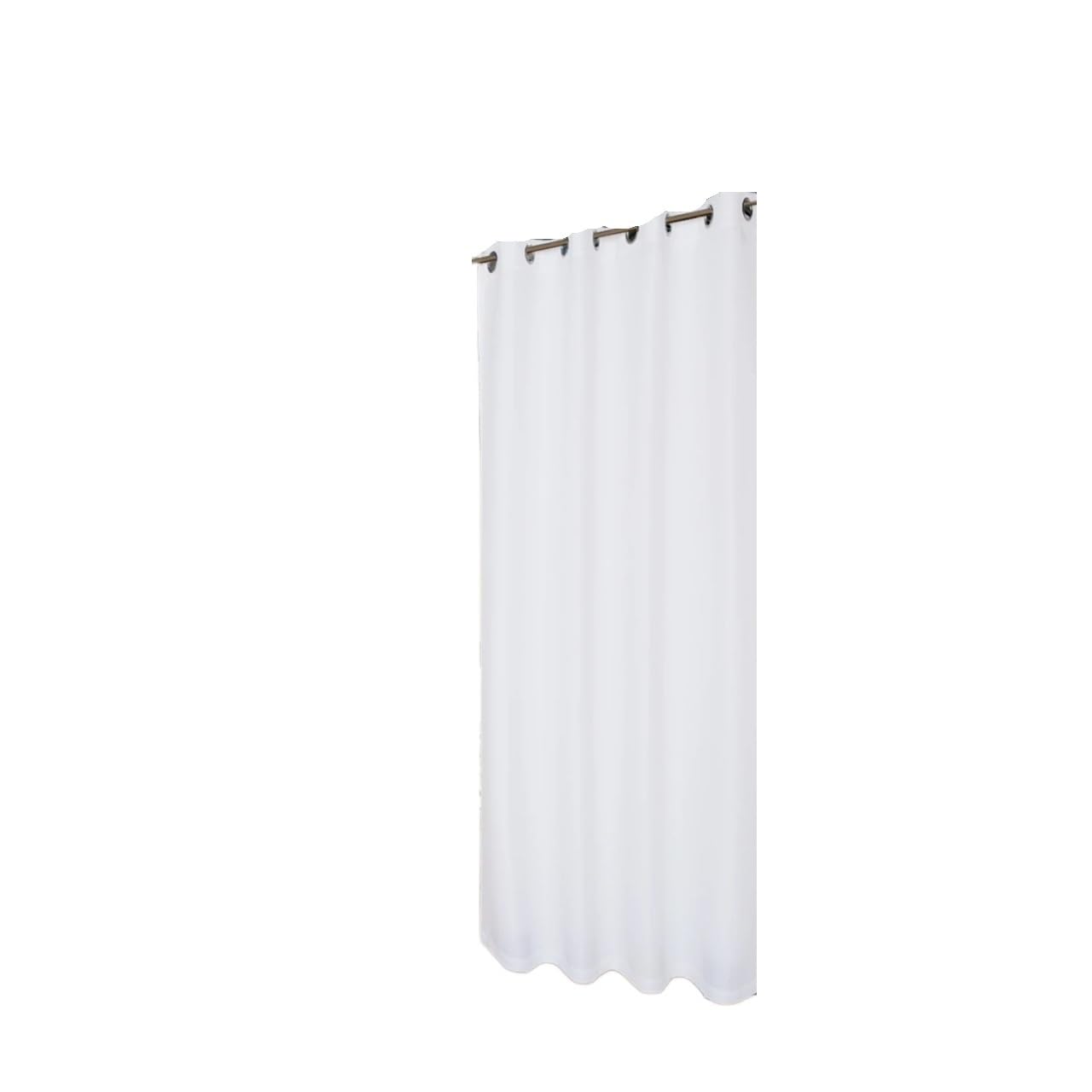 TANGSIYANG Outdoor Curtains 1PC, Waterproof Outdoor Curtains Weatherproof Grommet Top Curtain, Outside For Porch, Patio,Pergola, Cabana(White,GROMMET TOP_W137 X H241)