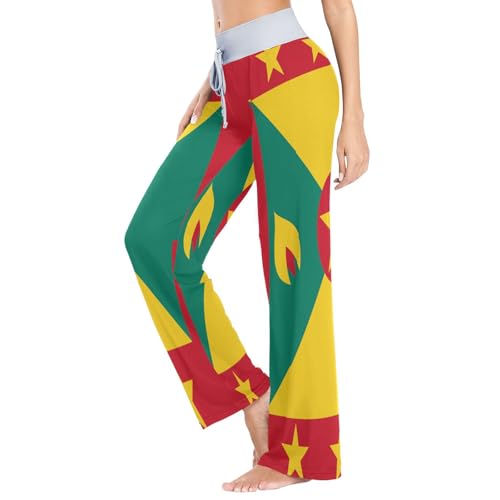 Pantalon de pyjama femme Grenade en taille M avec cordon