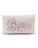 NICI Kissen Bär Finni 43x25cm - grau - Flauschiges Kuscheltierkissen für Jungen, Mädchen, Babys und Kuscheltierliebhaber, ideal für Zuhause, Kindergarten oder unterwegs | 62334