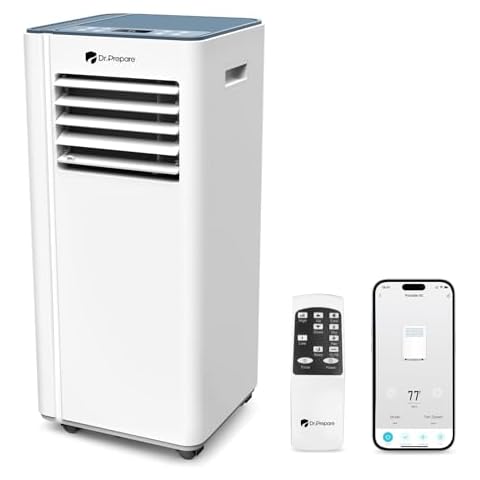 DR.PREPARE 8,000 BTU Portable AC Cover