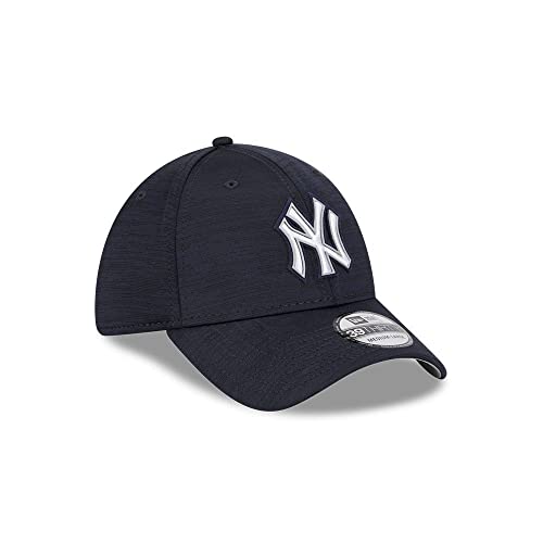 Gorra New Era New York Yankees Clubhouse 39Thirty Flex Fit Azul miniatura 3