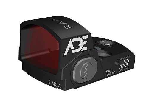 Ade Advanced Optics Raptor(RD3-020) Micro RED Dot Sight for Optics Ready Pistol That is Compatible with Trijicon RMR SRO Footprint/Slide/Screw Patternâ€¦